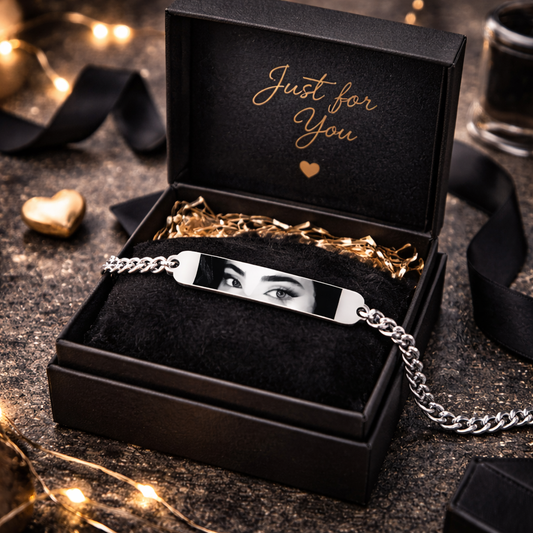 Occhi Miei® Personalized Bracelet – Custom Eye Jewelry Made from Your Photo