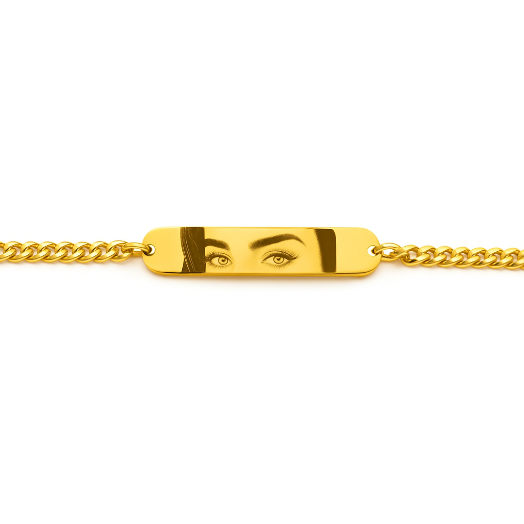 Occhi Miei® Personalized Bracelet – Custom Eye Jewelry Made from Your Photo