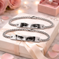 Occhi Miei® Couple Bracelet Set – Matching Personalized Eye Bracelets from Your Photos